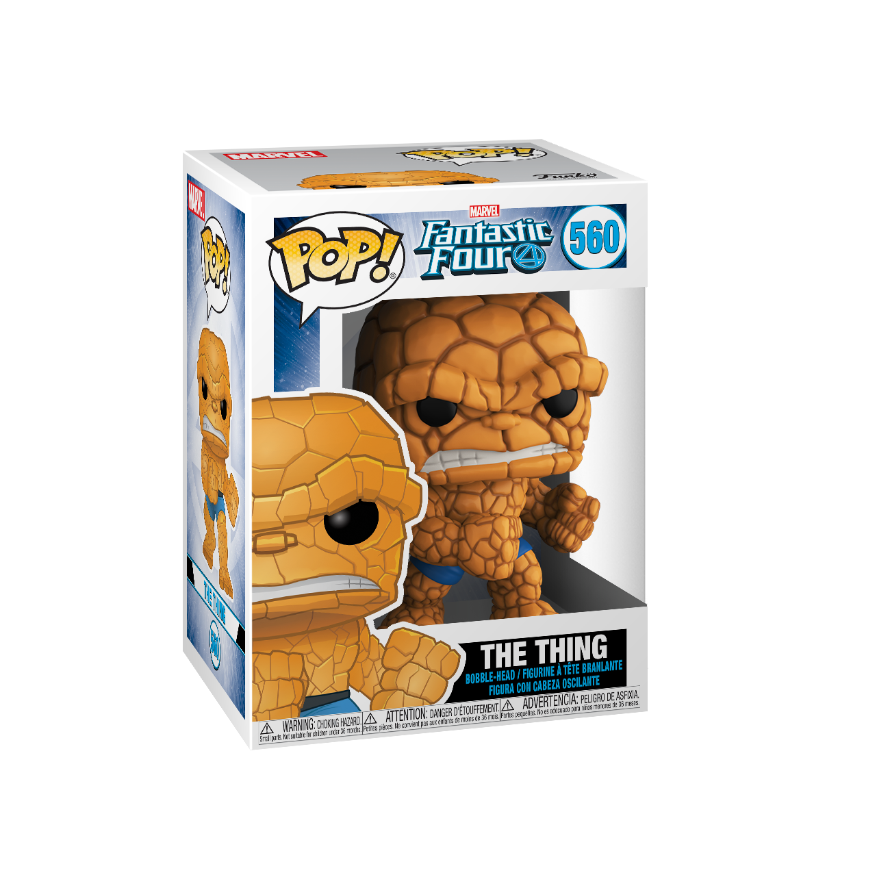Pop! Marvel Fantastic Four - The Thing | Figurine Funko
