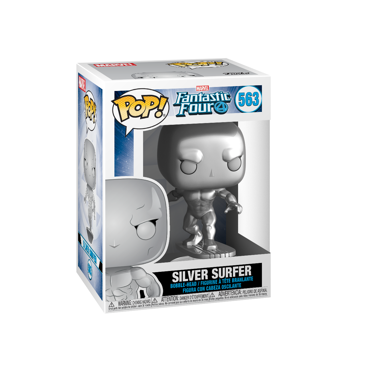 product-7732-1 Pop! Marvel: Fantastic Four - Silver Surfer | Figurine Collector