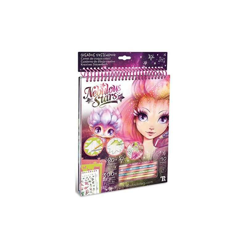 Carnet de croquis créatif - Petulia pour imaginer et dessiner