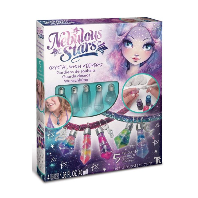 Gardiens de souhaits - pendentif créatif en galaxie