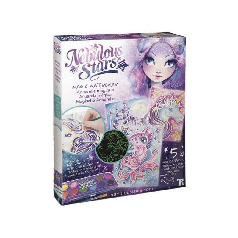 Aquarelle magique - Nebulia : Créez des chefs-d'œuvre lumineux