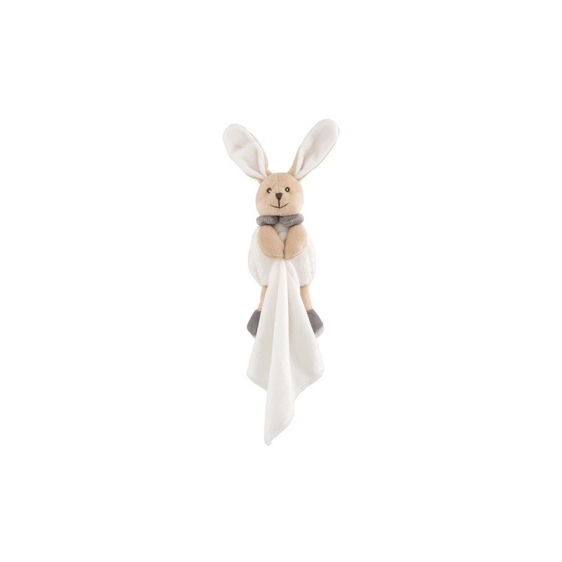 Carrée Doudou Lapin - Doudou en Peluche Confortable