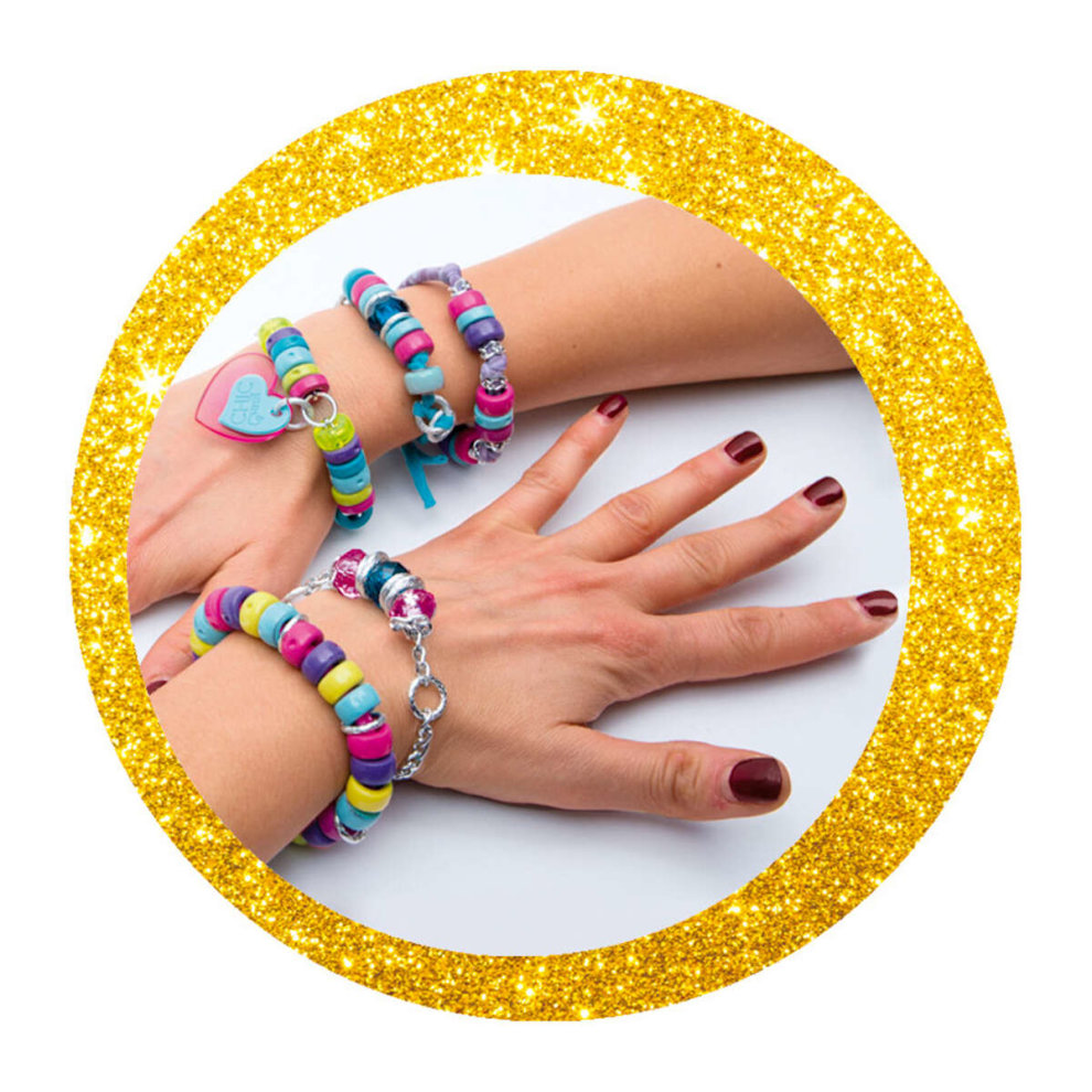 Crazy Chic - Bracelets Multicolores pour enfants | Créativité et Fun