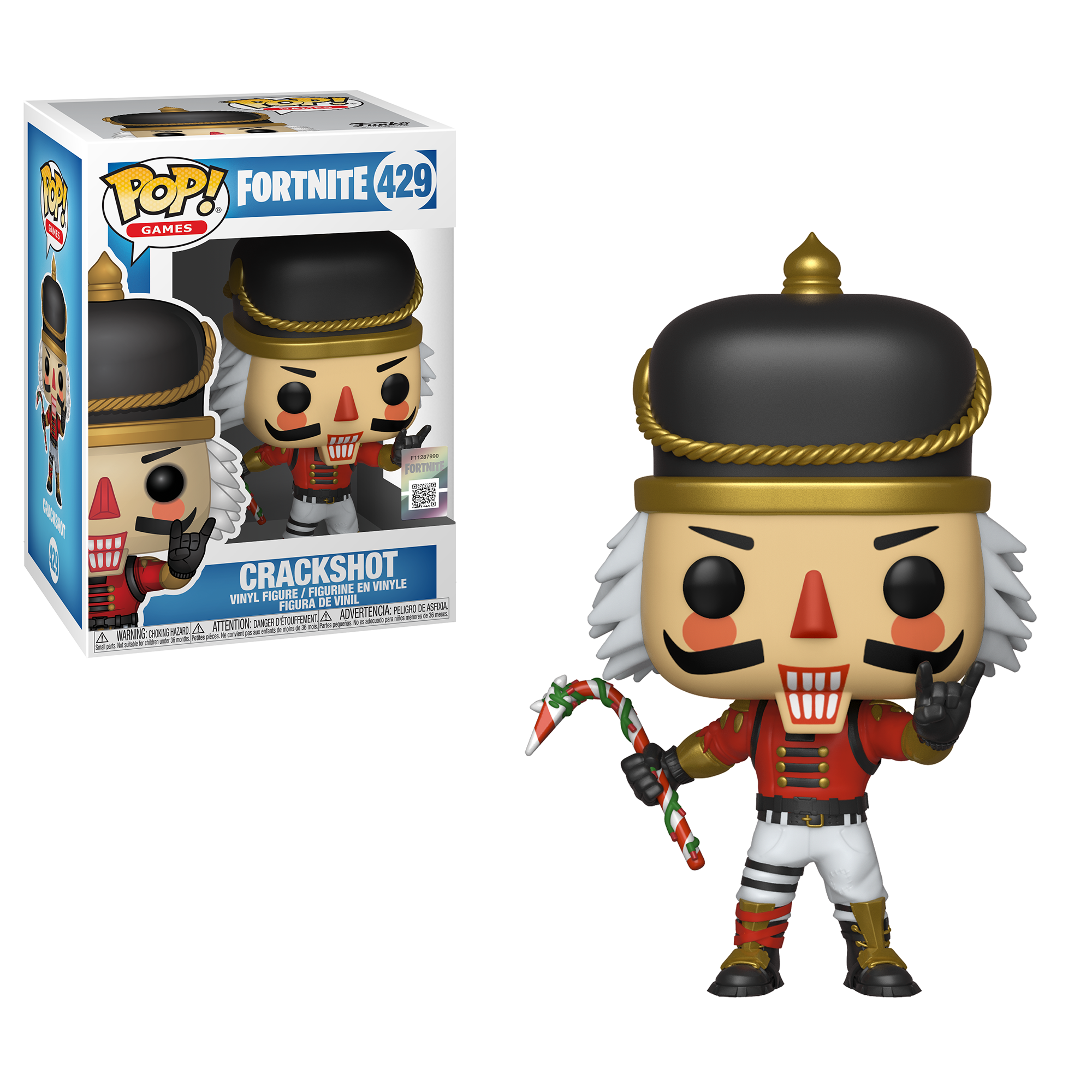 product-7773-1 Crackshot Pop! Games Fortnite S1 - Figurine Funko Collector