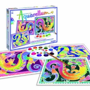 AQUARELLUM - DRAGONS : L'univers fantastique à colorier