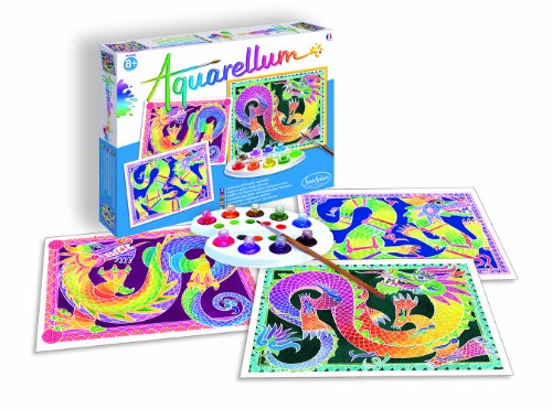 AQUARELLUM - DRAGONS : L'univers fantastique à colorier