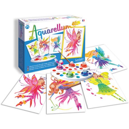 product-8963-1 Crayon AQUARELLUM JUNIOR "Fées 2" - Art créatif pour enfants