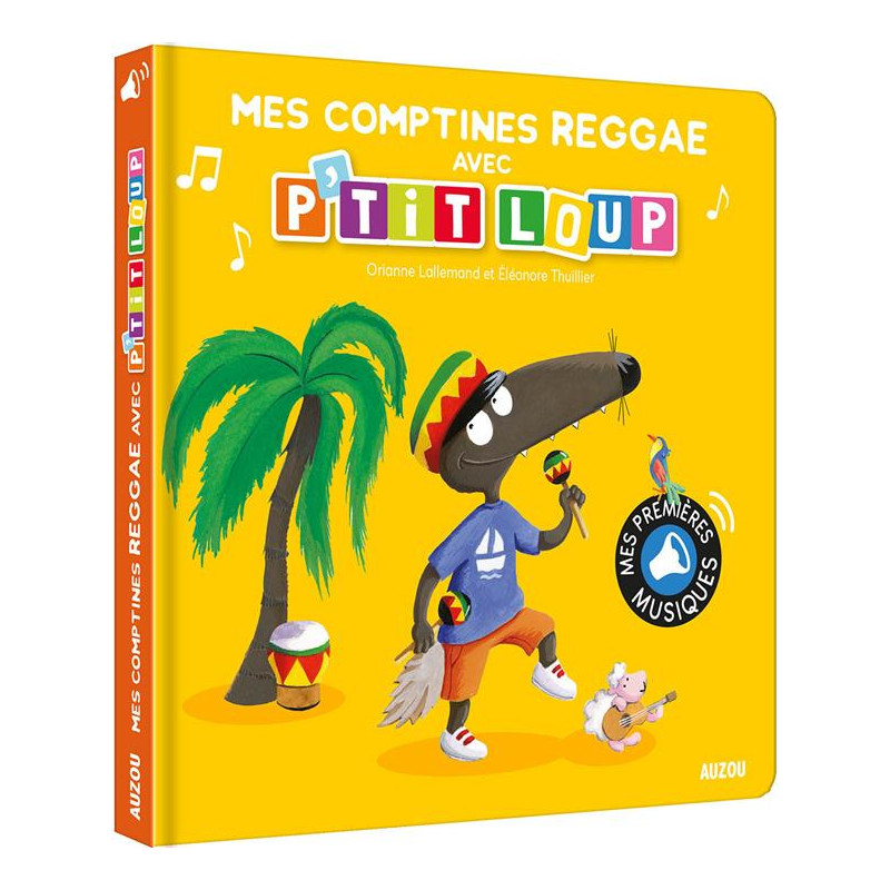 Comptines Reggae P'tit Loup - Album Musical Enfant
