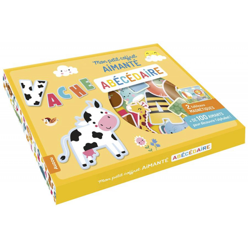 MON PETIT COFFRET AIMANTE : Abécédaire – Apprentissage Alphabet