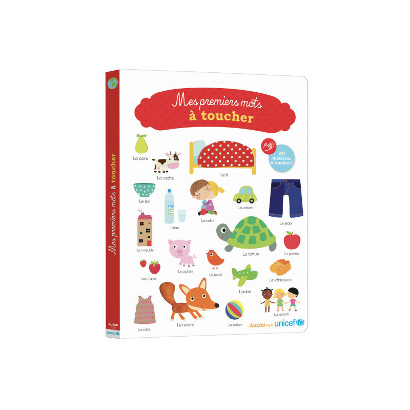 MES PREMIERS… A… - Mes premiers mots à toucher | Livres Tactiles Enfant