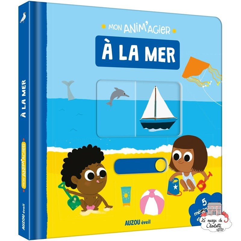 MON ANIM’AGIER – A LA MER | Livre pour tout-petit