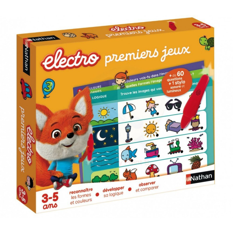 Jeu éducatif ELECTRO - PREMIERS JEUX pour enfants
