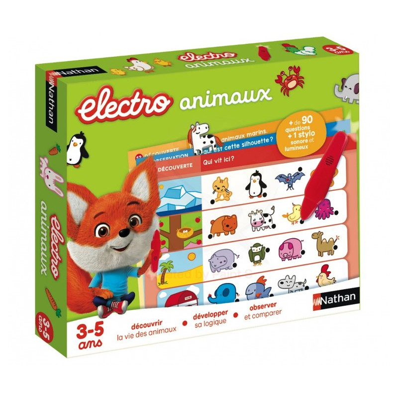 ELECTRO ANIMAUX - Jeu Éducatif pour Enfants