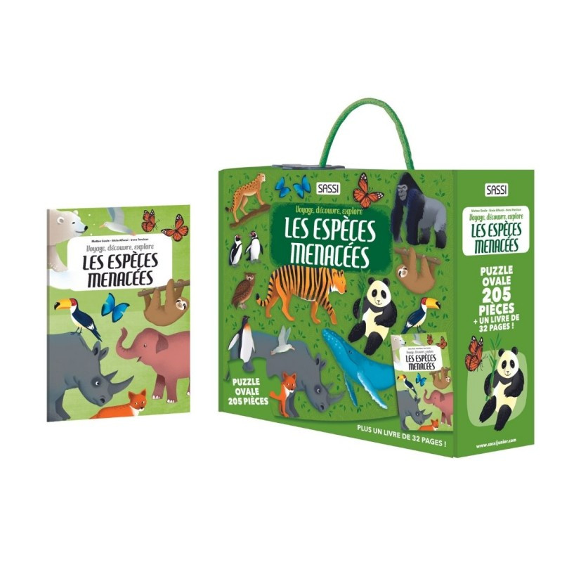 Puzzle Les espèces menacées - Voyage, découvre, explore