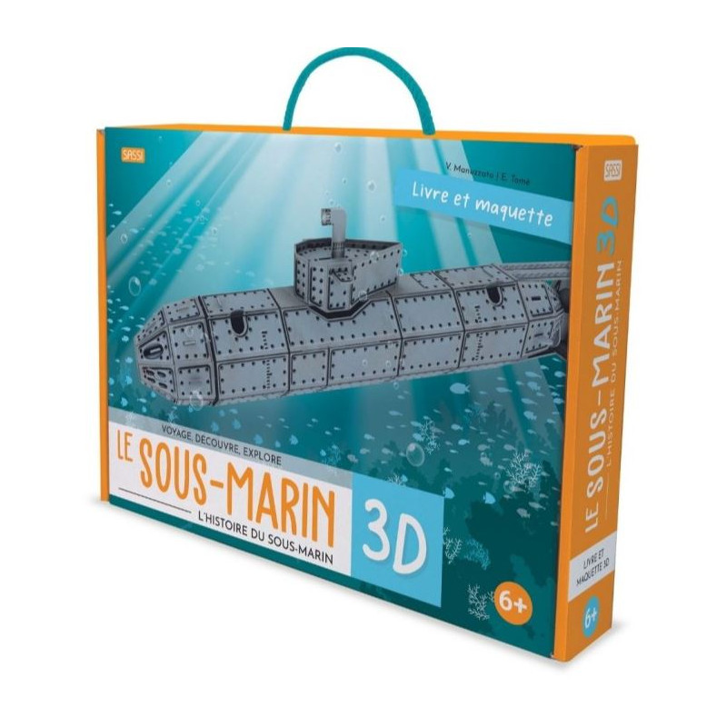 Découvrez le sous-marin 3D - Voyage, découvre, explore