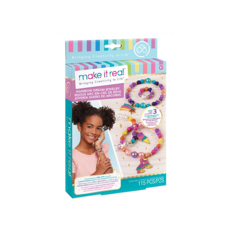 Kit créatif Bijoux Arc en ciel de rêve pour enfants