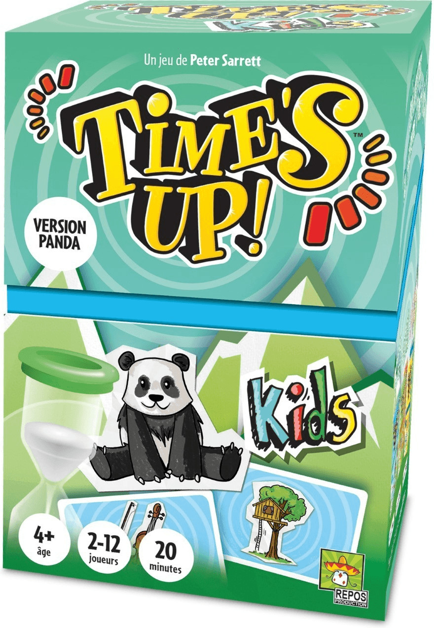 Time's Up Kids Panda - Jeu de société pour enfants