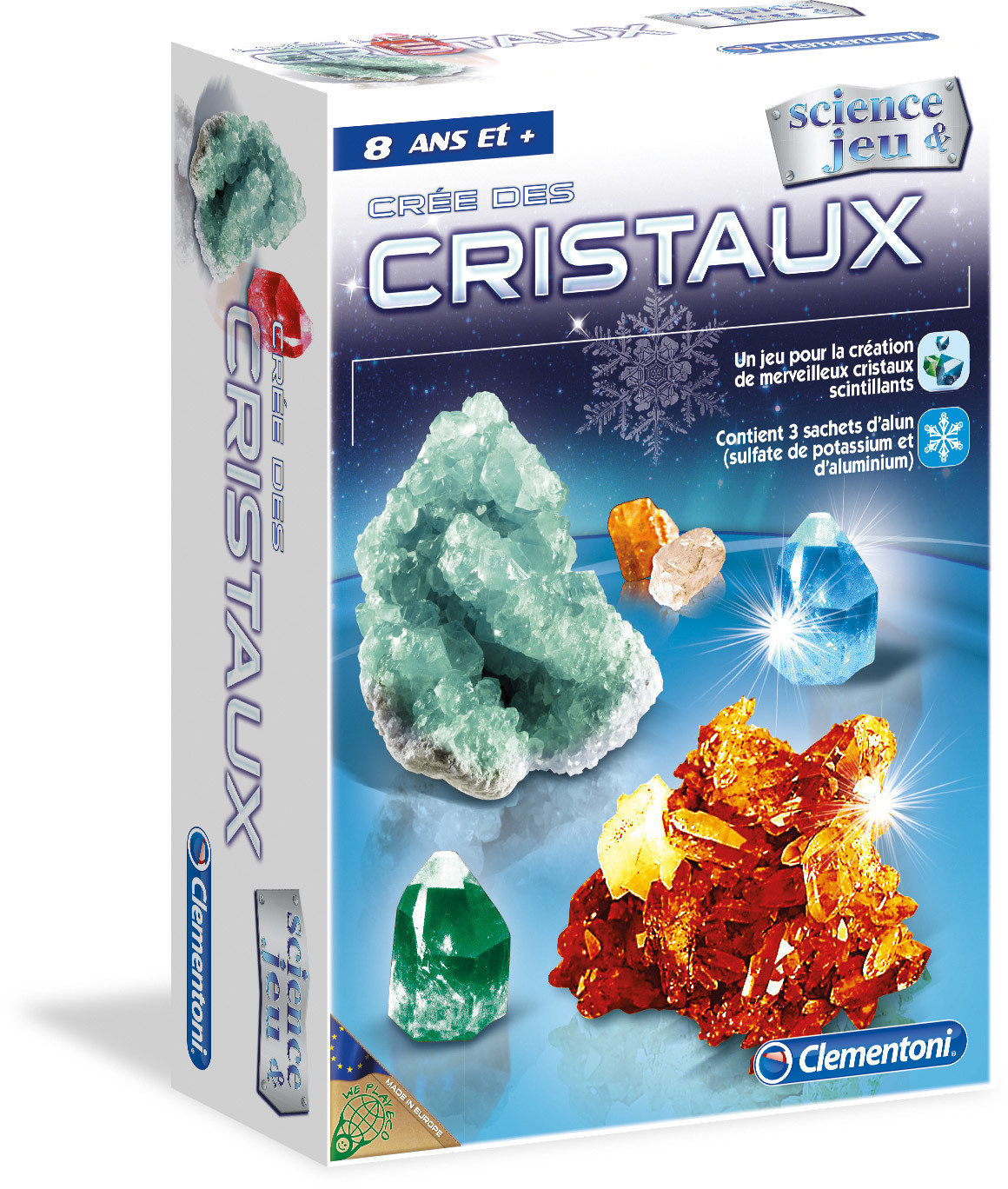 Crée tes cristaux - Kit éducatif divertissant