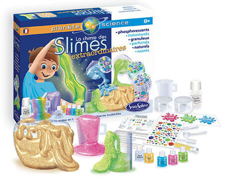 La Chimie des Slimes Extraordinaires - Kit Scientifique Enfant
