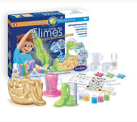 La Chimie des Slimes Extraordinaires - Kit Scientifique Enfant
