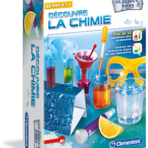 Découvre la chimie - Kit éducatif pour jeunes scientifiques