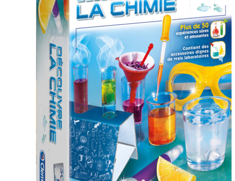 Découvre la chimie - Kit éducatif pour jeunes scientifiques