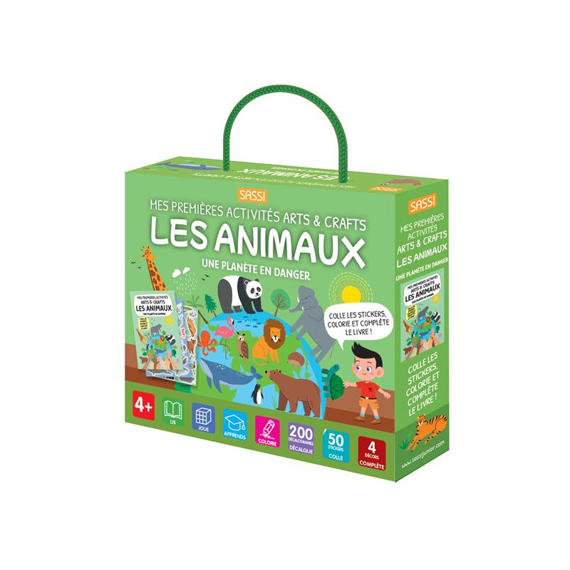ARTS & CRAFT - LES ANIMAUX | Kit créatif enfant