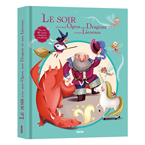 product-9544-1 Le Soir avec Mes Ogres, Dragons et Licornes - Livre Enchanté