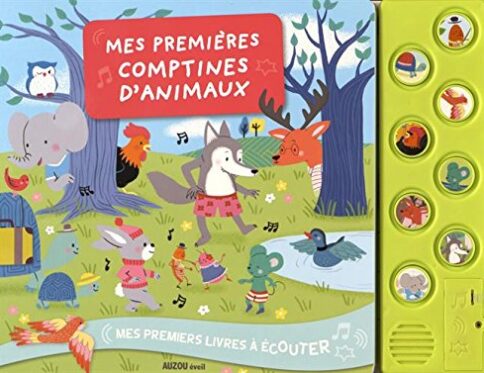Mes premières comptines d'animaux - Livre à écouter pour enfants