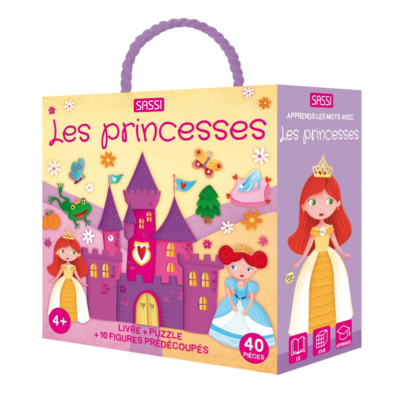 Q-Box – Les Princesses : Puzzles et Apprentissage Enfant