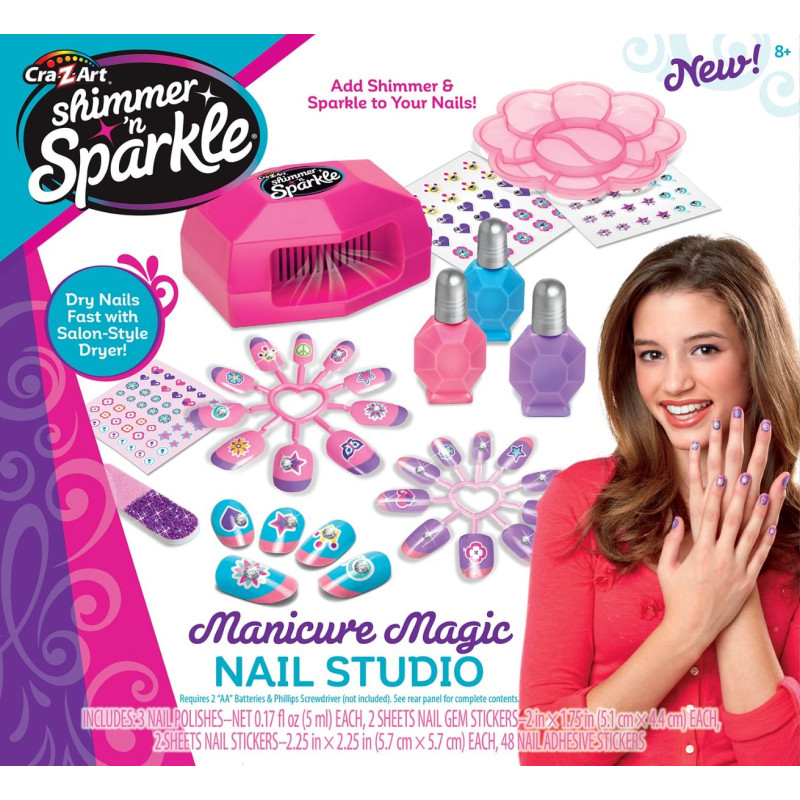 Shimmer 'n Sparkle - Manicure Magic Nail Studio | Kit Créatif
