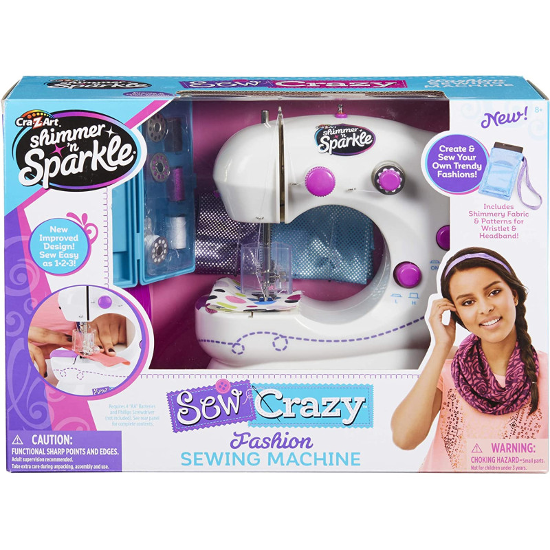 Shimmer 'n Sparkle - Crazy Fashion Sewing Machine pour enfants
