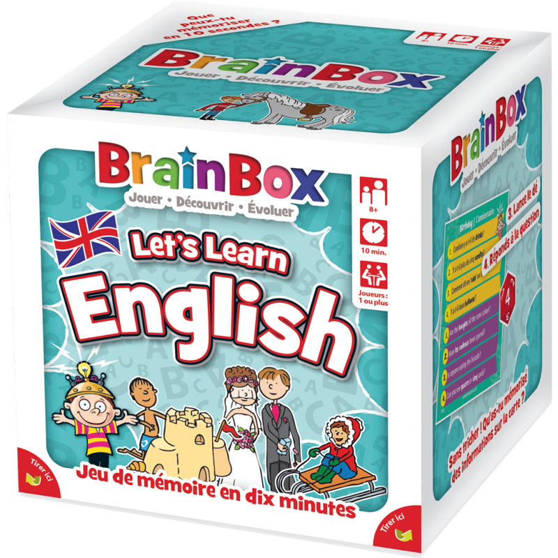 Brainbox : Apprenons l’anglais – Jeu éducatif pour enfants