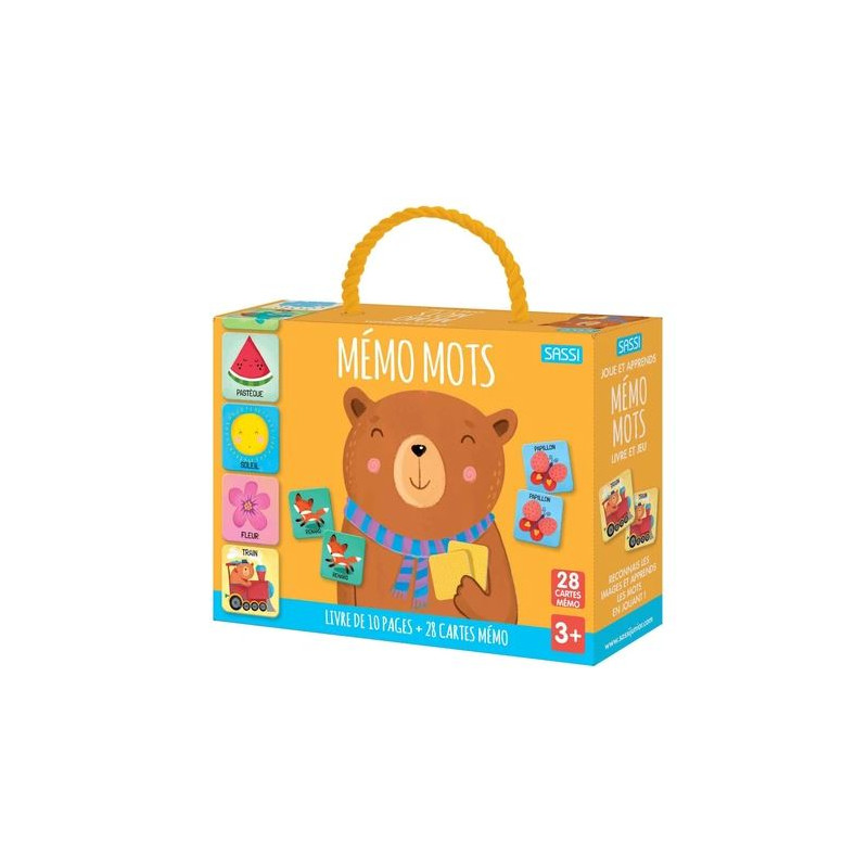 MEMO MOTS – Jeu de mémoire pour améliorer la concentration