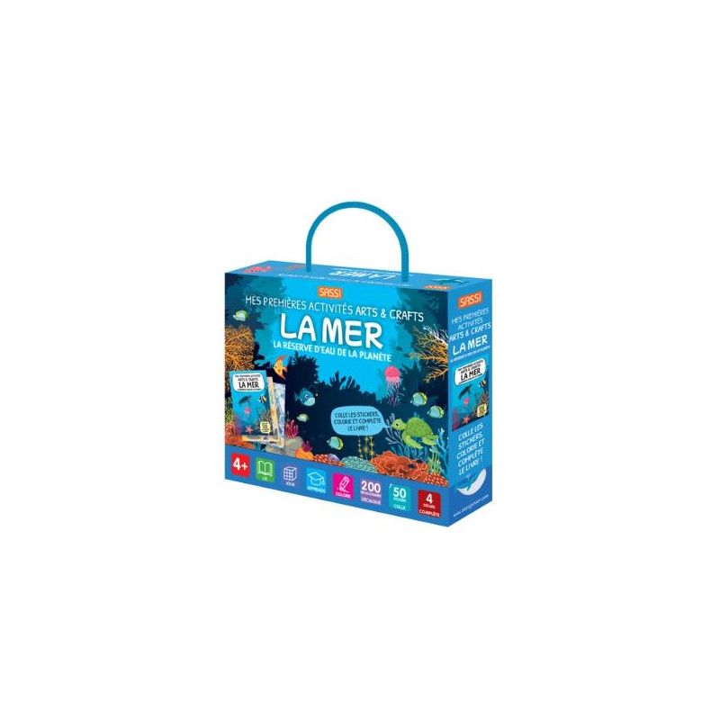 Kit créatif ARTS & CRAFT - LA MER pour enfants