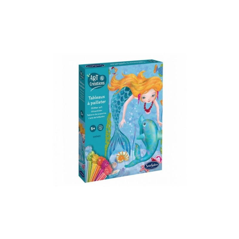 ART & CREATIONS - TABLEAUX A PAILLETER - SIRENES - Activité Manuelle