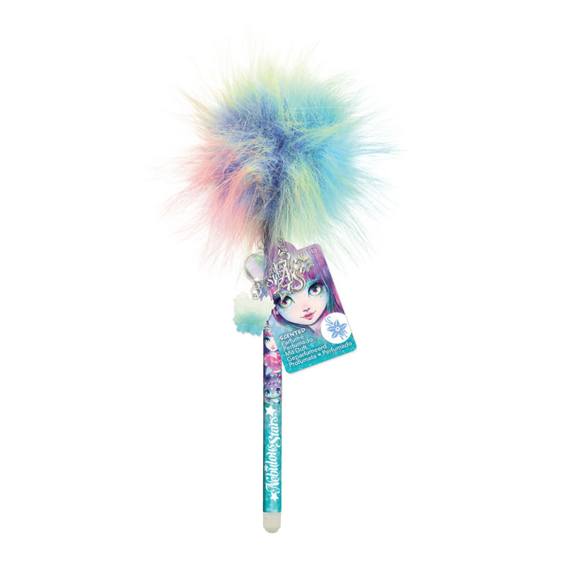 Scented Pom Pom Pen - Stylo Gel Parfumé Bicolore