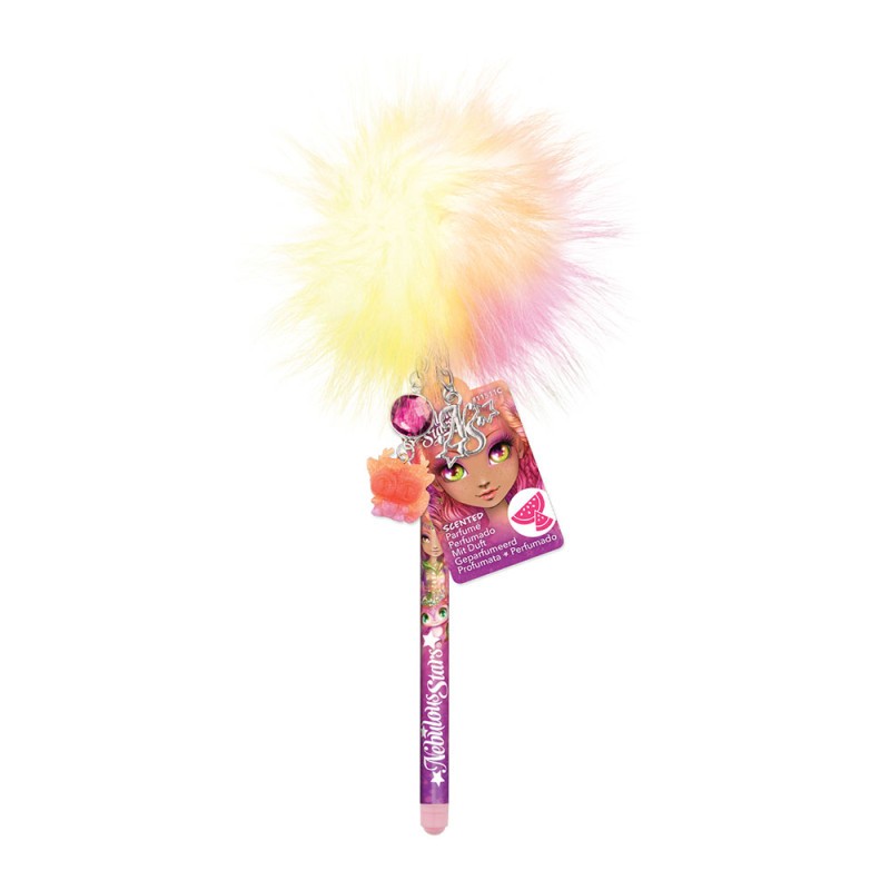 Scented Pom Pom Pen. JR - Marqueur Gel Parfumé Bicolore