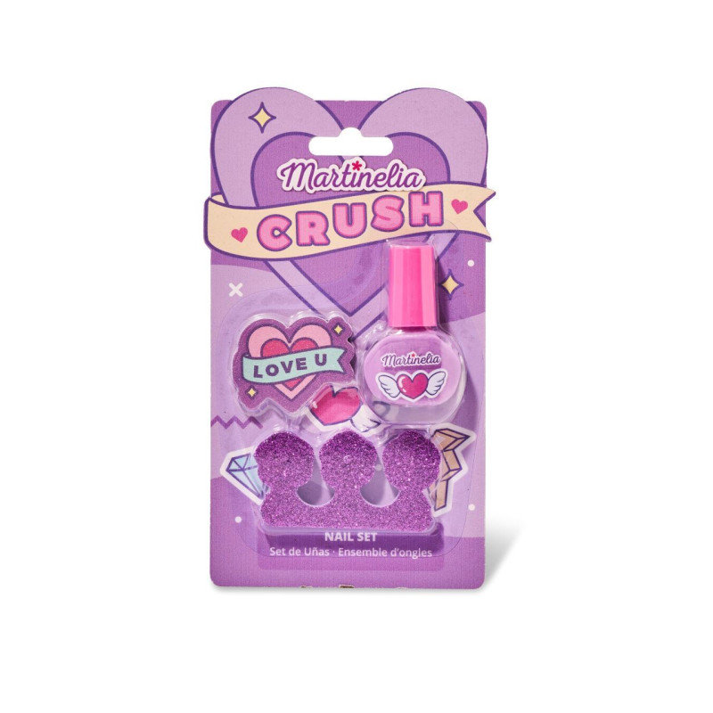MARTINELIA SET NAILS ASSORTED. Lilas - Kit Manucure Enfant