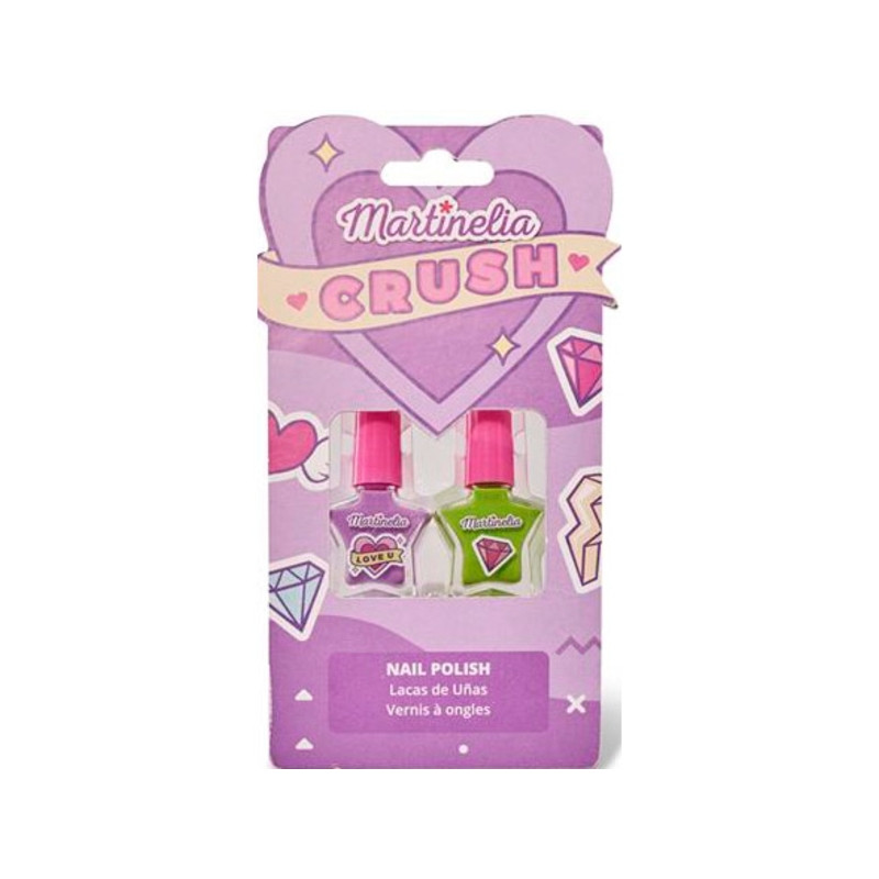 MARTINELIA NAIL DUO ASSORTED - Kit Manucure Vert et Violet