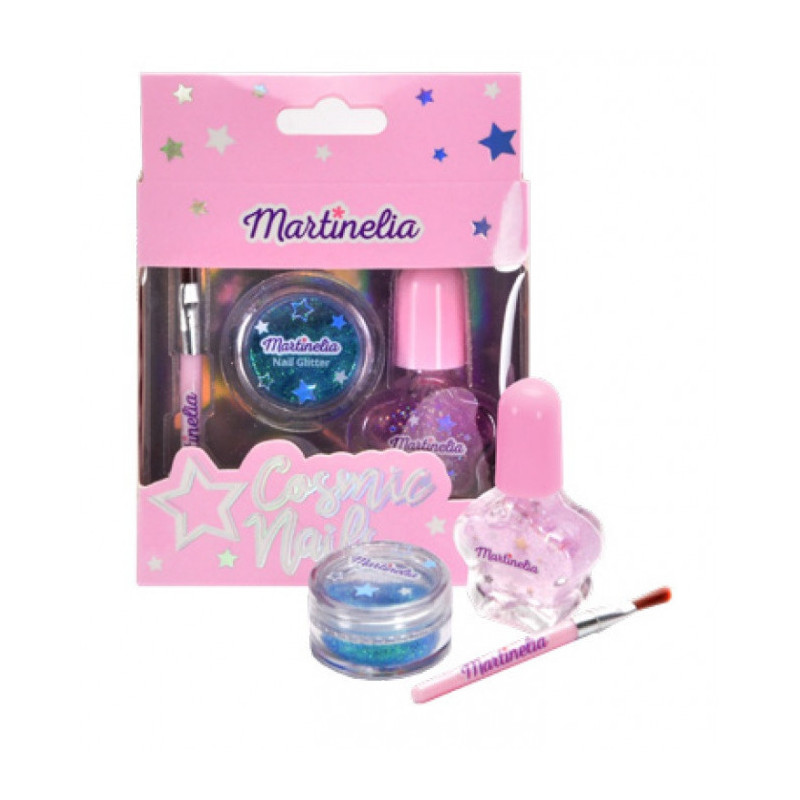 MARTINELIA COSMIC NAILS KIT - Créez des Ongles Pailletés
