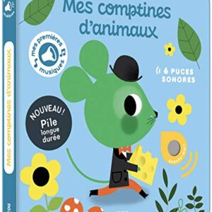 Mes Comptines d'Animaux Sonores - Livre Éducatif pour Enfants