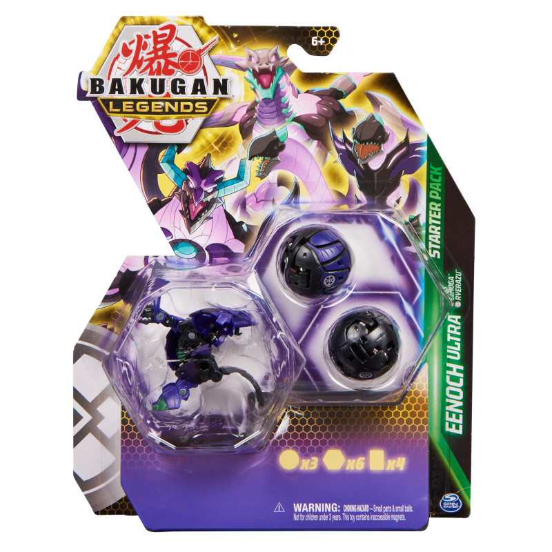 Bakugan : STARTER PACK SAISON 5 – Eenoch Ultra – Jeu d’imagination