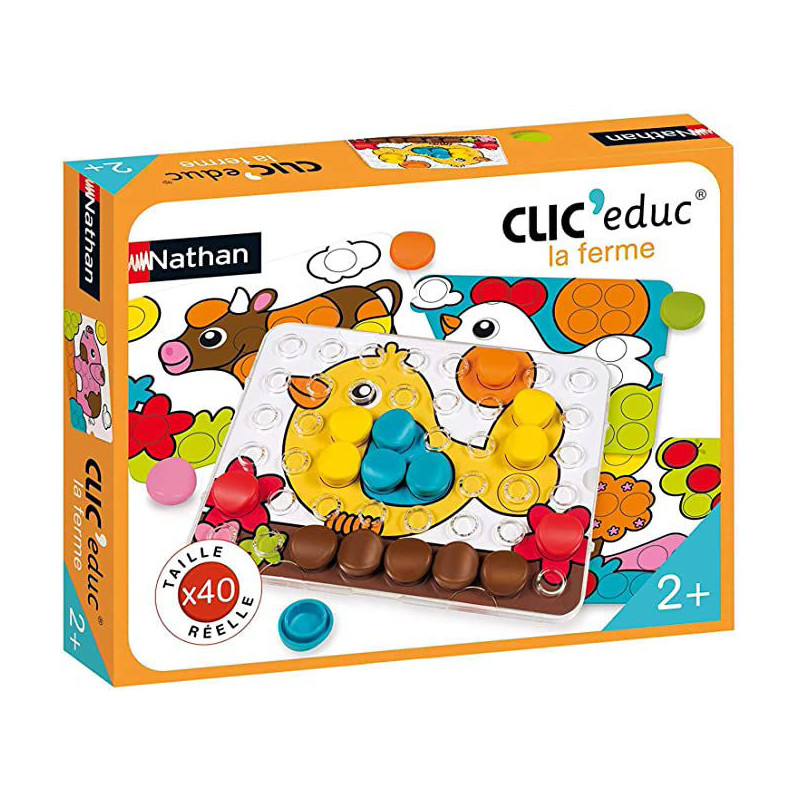 Clic educ Ferme – Jeu éducatif pour apprendre les couleurs