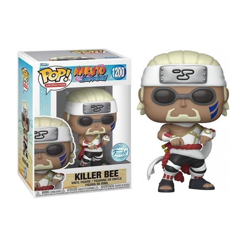 Pop! Animation: Naruto – Killer Bee w/chase | Figurine Funko