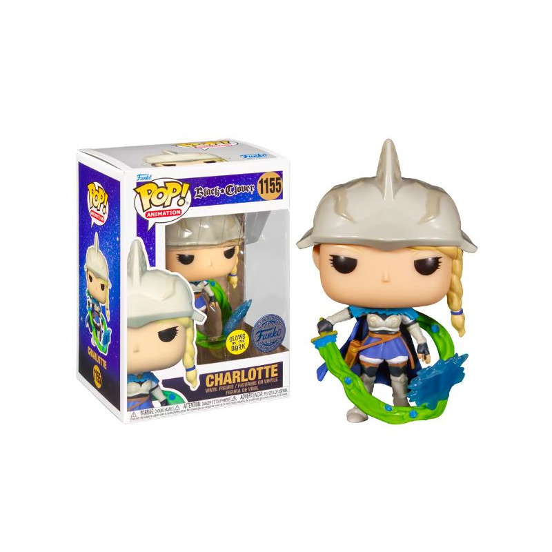 Pop! Animation: Black Clover – Charlotte w/chase – Funko