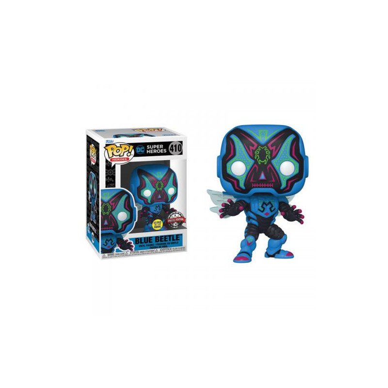 Pop! Heroes: Dia De Los DC - Blue Beetle - Figurine Funko