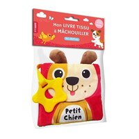 Mon Livre Tissu à Machouiller - Petit Chien pour Bébé