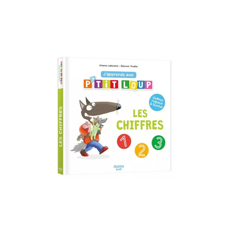 Apprenez les chiffres avec P’tit Loup – Livre éducatif