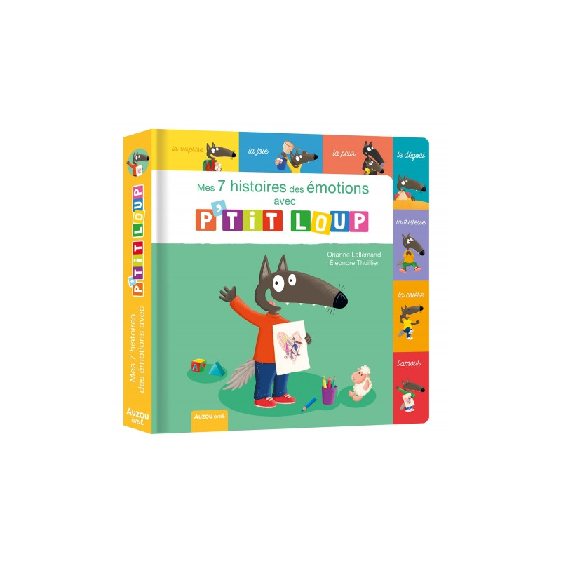 Mes 7 histoires des émotions avec P'tit loup - Livres pour enfants